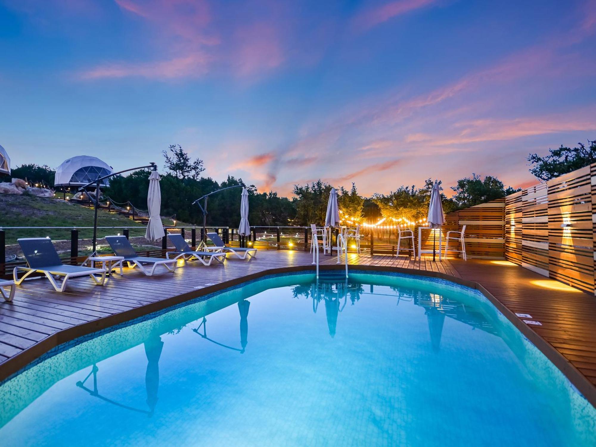 Udoscape Eco-Glamping Resorts Lago Vista Kültér fotó