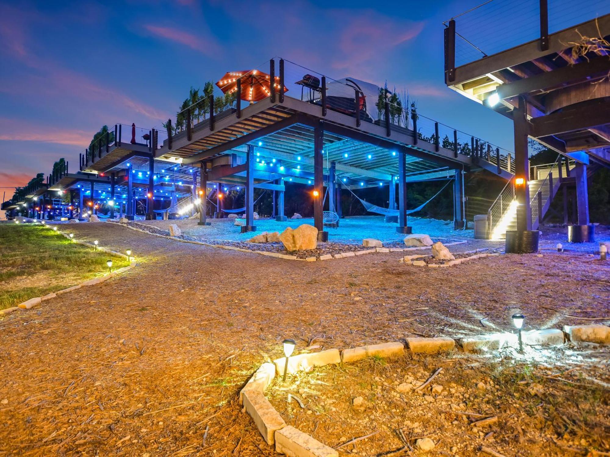 Udoscape Eco-Glamping Resorts Lago Vista Kültér fotó